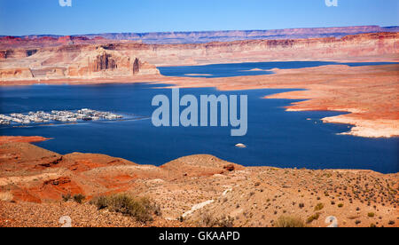 Wüste Ödland arizona Stockfoto