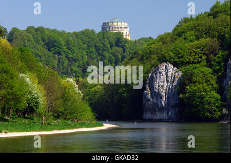 Charakteristisch bei kelheim Stockfoto