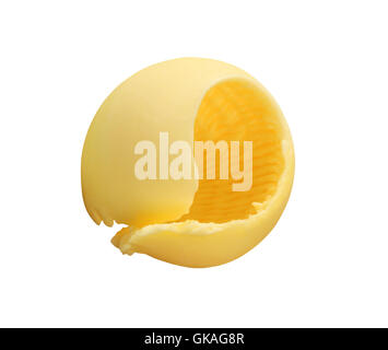 Curl Butter Essen Stockfoto