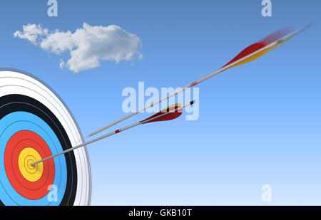 geschäftlichen Verkehr beschäftigen Geschäftsvorfall Stockfoto