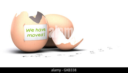 Verschiebung der Bewegung verschieben Stockfoto