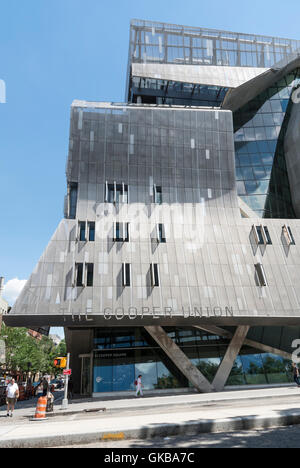 41 Cooper Square, neue Cooper Union College Gebäude in New York Stockfoto