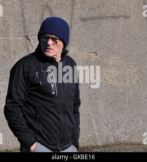 Trainspotting 2 Dreharbeiten Edinburgh mit: Danny Boyle wo: Schottland, Vereinigtes Königreich: 15. Mai 2016 Stockfoto