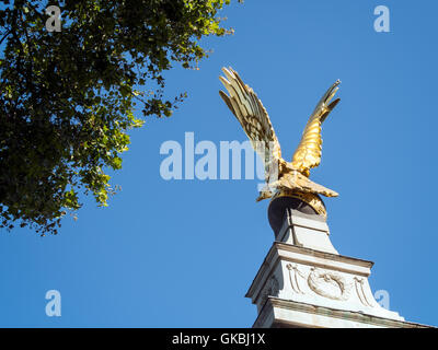 Blick auf das RAF-Memorial in London Stockfoto