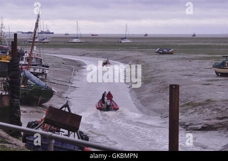Bach an Leigh-on-Sea, Essex, UK Stockfoto