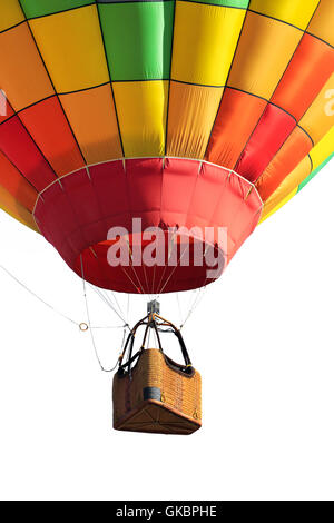 isolierte heiße Ballon Stockfoto