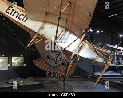 Omaka Aviation Heritage Centre in Blenheim, Neuseeland Stockfoto