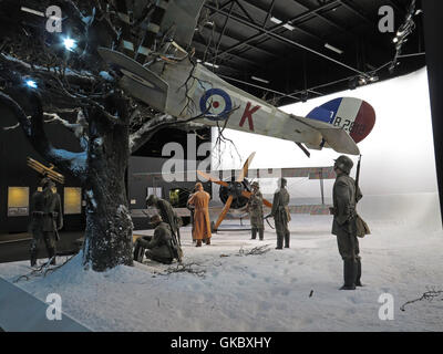 Omaka Aviation Heritage Centre in Blenheim, Neuseeland Stockfoto