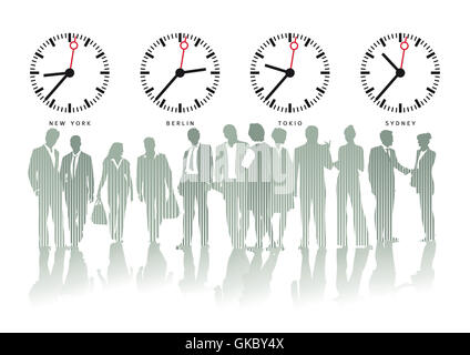 Menschen-Menschen-Menschen Stockfoto