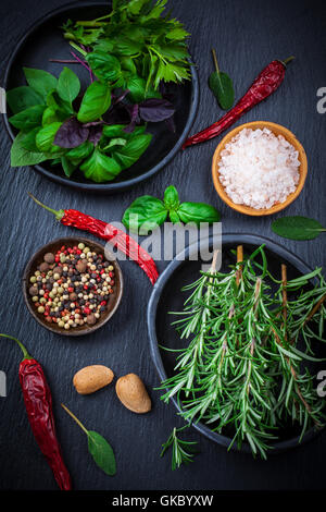 Aromatisches Salz closeup Stockfoto