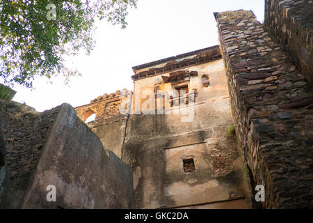 Ranthambhore Fort im Ranthambhore National Park, Rajasthan, Indien Stockfoto