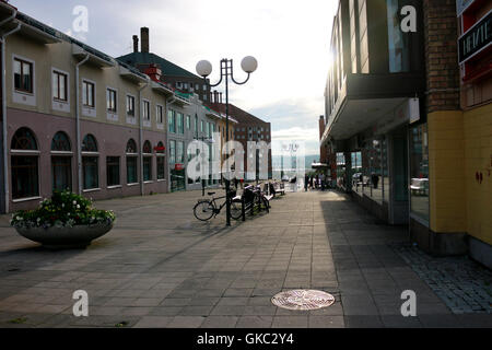 Impressionen: Kiruna, Lappland, Schweden. Stockfoto