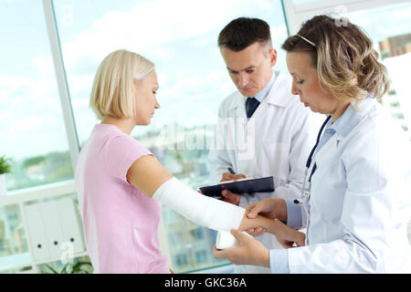 Arzt-Arzt-Mediziner Stockfoto