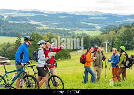 Frau-Menschen-Menschen Stockfoto