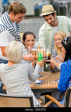 Vortrag spricht spricht Stockfoto