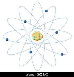 Objekt isoliert Wissenschaft Stockfoto