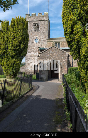 Der Heiligen Kirche in Dent Stockfoto