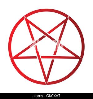 Pentagram Stock Vektor