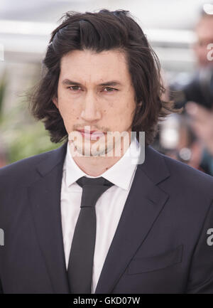 69. Cannes Film Festival - "Paterson" - mit der Photocall: Adam Driver wo: Cannes, Frankreich bei: 16. Mai 2016 Stockfoto