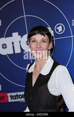 Stars bei der Premiere von "Tatort: Wir – IGV – Sie" in der Filmkunst 66.  Mitwirkende: Meret Becker wo: Berlin, Deutschland bei: 18. Mai 2016 Stockfoto