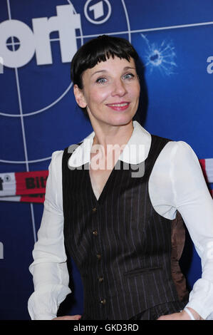 Stars bei der Premiere von "Tatort: Wir – IGV – Sie" in der Filmkunst 66.  Mitwirkende: Meret Becker wo: Berlin, Deutschland bei: 18. Mai 2016 Stockfoto