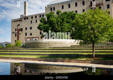 Oklahoma City Bombing Memorial. Stockfoto