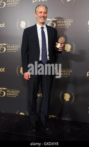 75. Peabody Awards statt bei Cipriani New York Featuring: Jon Stewart Where: New York, Vereinigte Staaten von Amerika bei: 21. Mai 2016 Stockfoto