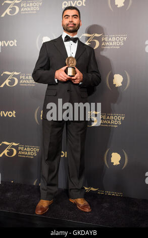 75. Peabody Awards statt bei Cipriani New York Featuring: Najibullah Quraishi wo: New York, Vereinigte Staaten von Amerika bei: 21. Mai 2016 Stockfoto