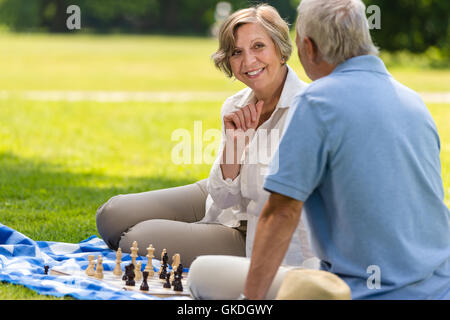 Frau Lachen lacht Stockfoto