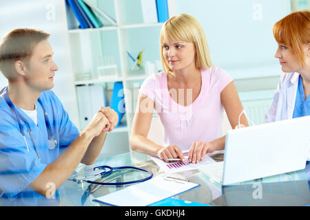 Arzt-Arzt-Mediziner Stockfoto