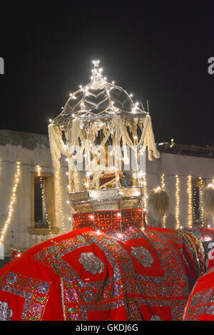 Kandy Perahera-Prozession, Sri Lanka Stockfoto