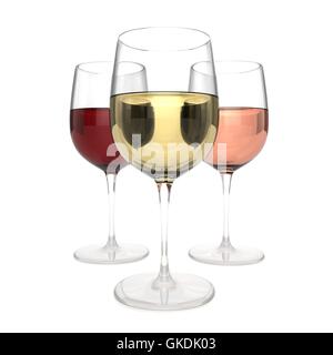 Glas-Kelch-Becher Stockfoto