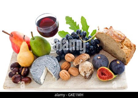 Lebensmittel Nahrungsmittel Käse Stockfoto