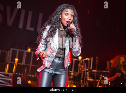 Beverley Knight tritt im The Pavilion in Bournemouth, England Featuring: Beverley Knight Where: Bournemouth, Vereinigtes Königreich: 24. Mai 2016 Stockfoto