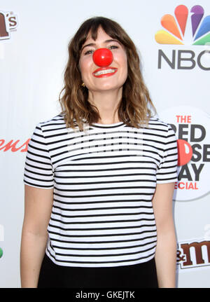 Red Nose Day Special gehostet von Craig Ferguson auf NBC Universal Studios Featuring abgehaltenen: Mandy Moore wo: Los Angeles, California, Vereinigte Staaten von Amerika bei: 26. Mai 2016 Stockfoto