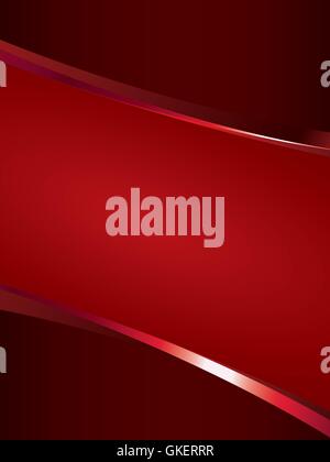 Roter Hintergrund mit glänzenden Elementen Stock Vektor