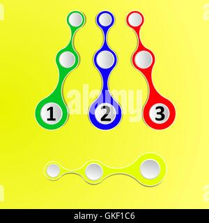 Infografik-Design Stock Vektor