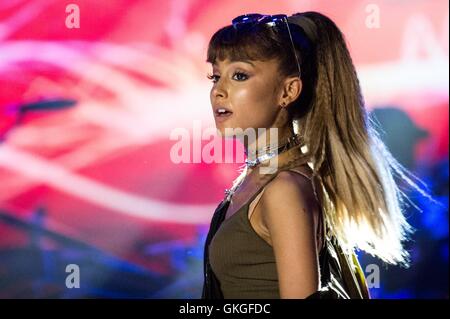 Wantagh, NY, USA. 20. August 2016. auf der Bühne für das Jahr 2016 der Billboard Hot 100 Festival - SA, Nikon am Jones Beach Theater, Wantagh, NY 20. August 2016. Bildnachweis: Steven Ferdman/Everett Collection/Alamy Live-Nachrichten Stockfoto