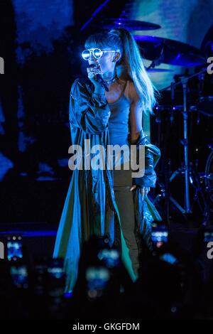 Wantagh, NY, USA. 20. August 2016. auf der Bühne für das Jahr 2016 der Billboard Hot 100 Festival - SA, Nikon am Jones Beach Theater, Wantagh, NY 20. August 2016. Bildnachweis: Steven Ferdman/Everett Collection/Alamy Live-Nachrichten Stockfoto