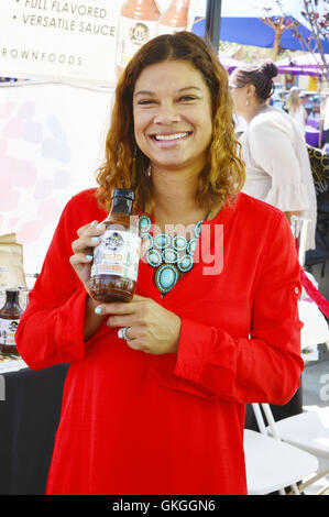 Los Angeles, Ca, USA. 20. August 2016. Alicia Brown im Leimert Park Village Buchmesse am 20. August 2016 in Los Angeles, CA. Credit: Koi Sojer/Snap'n U Fotos/Medien Punch/Alamy Live-Nachrichten Stockfoto