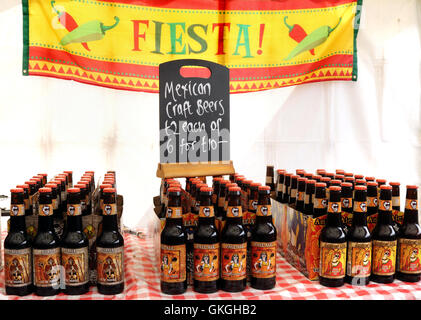 Frosts Chili Festival in Frosts Gartencenter, Willington in der Nähe von Bedford, UK. 21. August 2016. Bildnachweis: KEITH MAYHEW/Alamy Live-Nachrichten Stockfoto