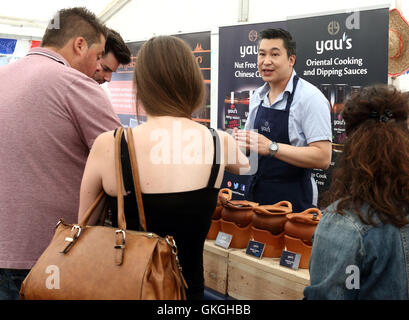 Frosts Chili Festival in Frosts Gartencenter, Willington in der Nähe von Bedford, UK. 21. August 2016. Bildnachweis: KEITH MAYHEW/Alamy Live-Nachrichten Stockfoto