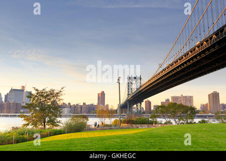 USA, New York, New York City, Manhattan Brücke Stockfoto