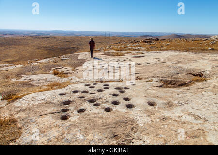 Archäologische Stätte von Göbekli Tepe Stockfoto