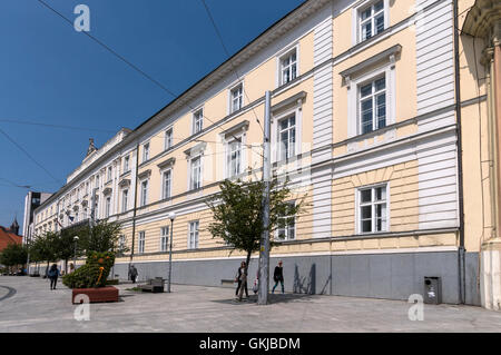 Slowakische Nationalrat (Altbau) – Národná Rada Slovenskej Republiky in Bratislava, Slowakei Stockfoto