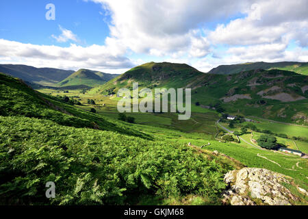 Sonnenlicht auf Martindale Stockfoto