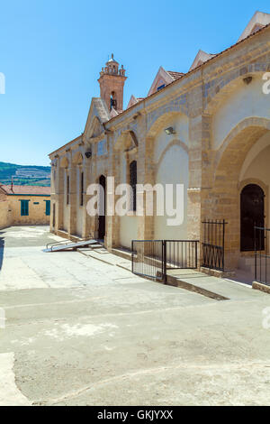 Berühmte Omodos Kloster in Zypern Stockfoto