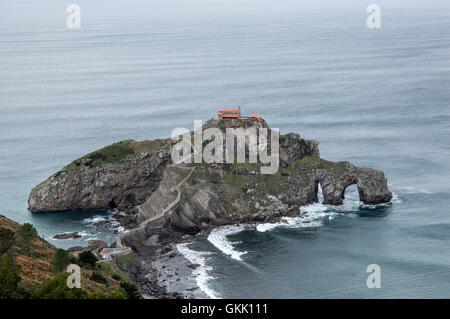 San Juan de gaztelugatxe Stockfoto
