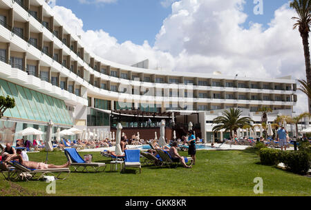 Athena Beach Royal Hotel Resort in Paphos - Zypern Stockfoto