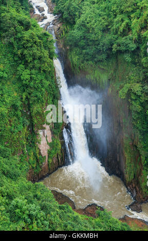 Haew Narok Wasserfall im Nationalpark Khao Yai, Thailand Stockfoto